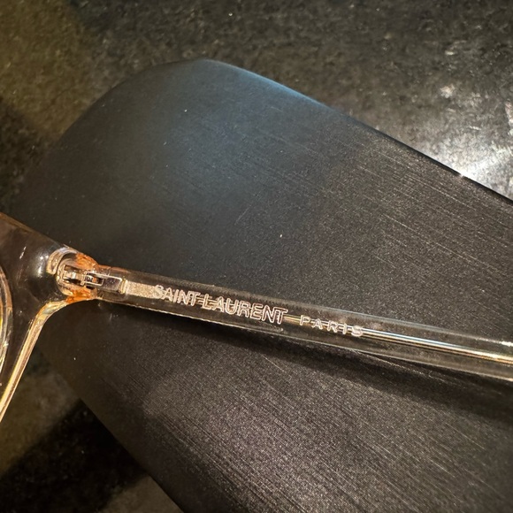 Saint Laurent Transparent Eyeglasses - Picture 6 of 16